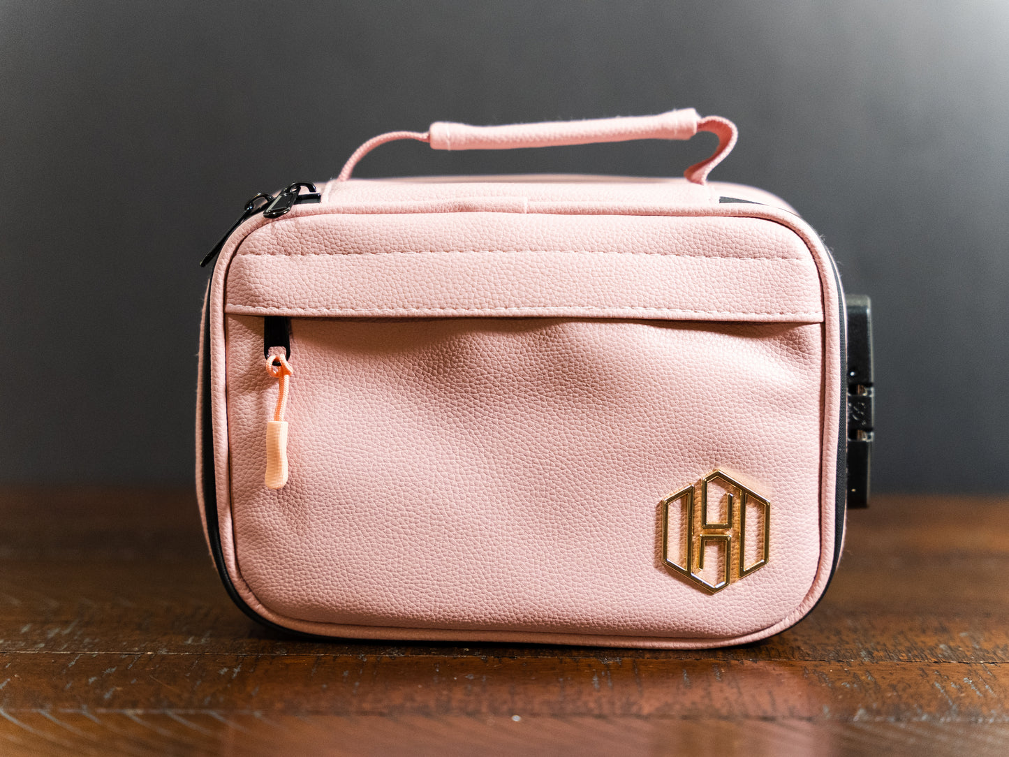 Medium Leather Case - Pink